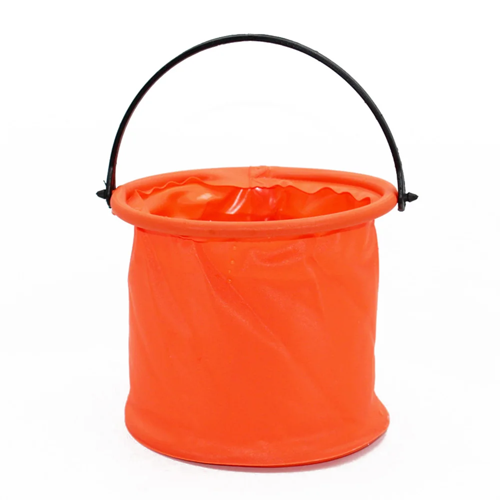 Cubo plegable Portátil Bolsa de lavado ergonómico herramientas de cocina Camping al aire libre Camping con compartimentos suministros de baño pesca