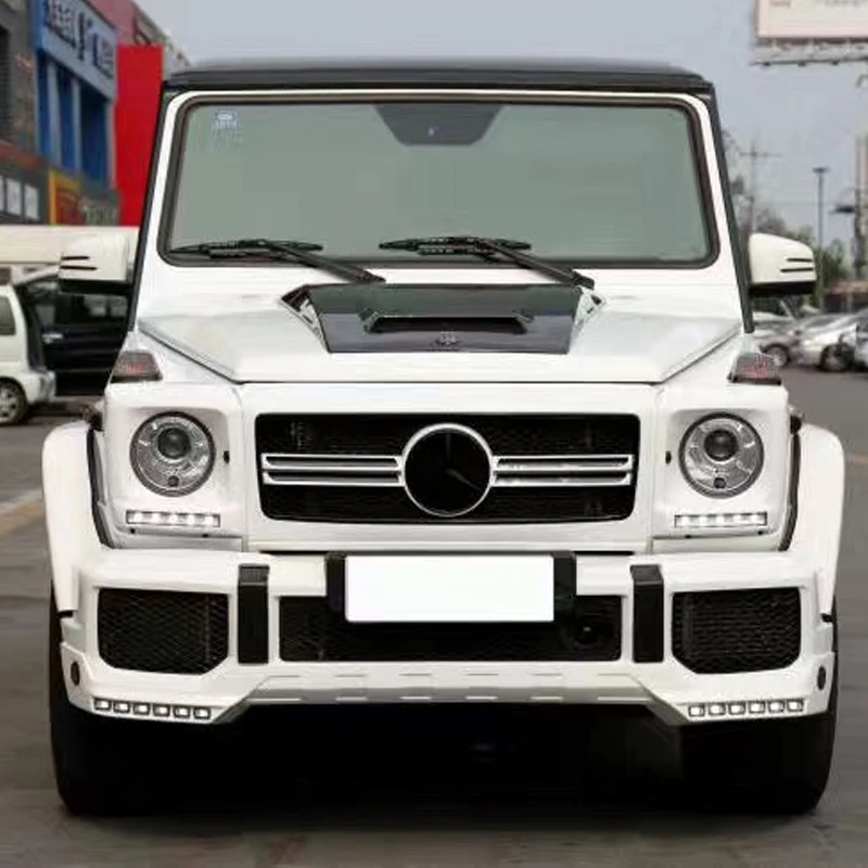 Чехол для переднего бампера из углеродного волокна W463 G Class G320 G350 G400 G500 G55 G63 G65