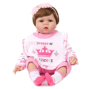 

Reborn Doll toys 22inch 55cm silicone reborn baby doll for girls child toddler reborn dolls birthday gift toys bebes reborn