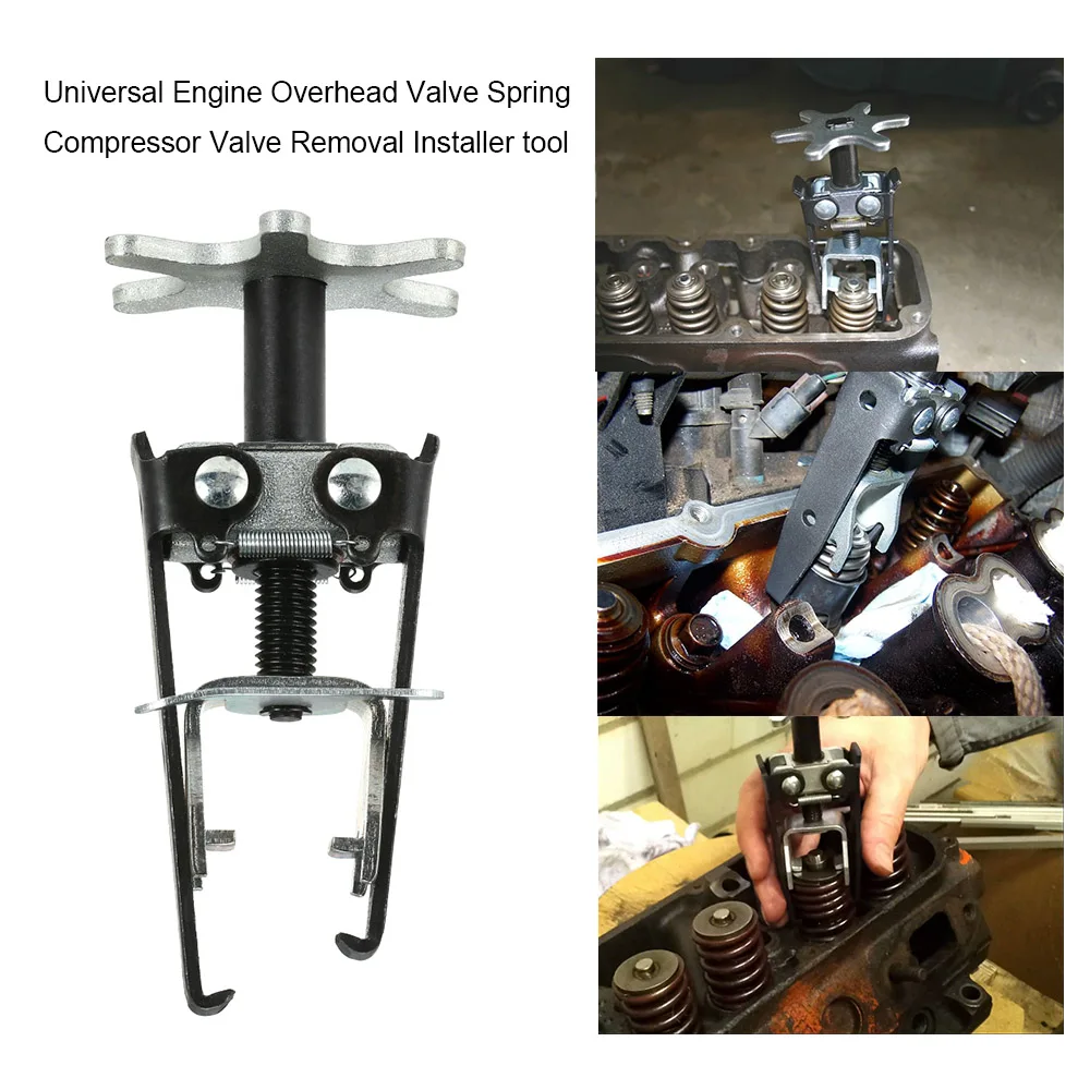 

Car-Styling Spring Compressor Carbon Steel Engine Overhead Valve Spring Compressor Valve Removal Installer Tool Universal Hot