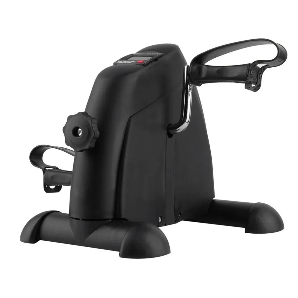 

Mini Portable Steppers Pedal Exerciser Adjustable Knob Cycle Exercise Bike Indoor Fitness With Digital LCD Display
