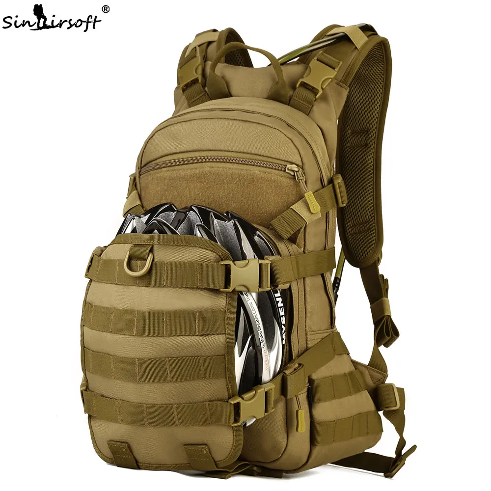  SINAIRSOFT Outdoor Sport Bags Military Backpack Trekking School bag Travel 25L Nylon Camouflage Cam