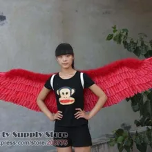 Пользовательские Качество Виктории Белый Черный Крылья Ангела из перьев COS Реквизит натуральный перо ручной работы большие крылья EMS