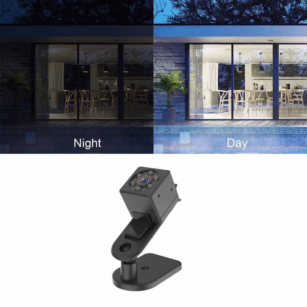 HD 1080 P мини камера DVPortable скрытый средства ухода за кожей Cam с ночное видение и