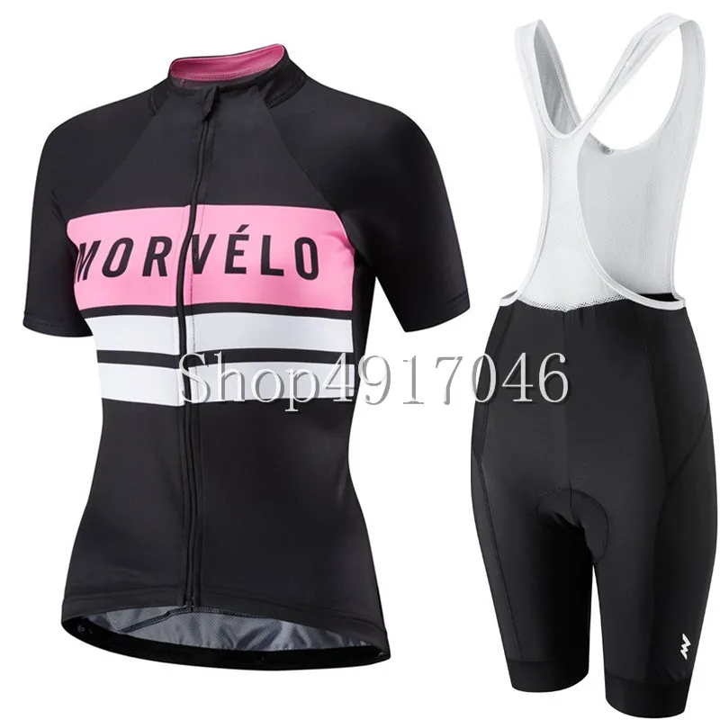 Morvelo Pro женский велосипедный костюм велосипедиста MTB Одежда Женская гоночная велосипедная одежда Ropa Ciclismo велосипедная одежда для велосипеда из джерси комплект - Цвет: 3