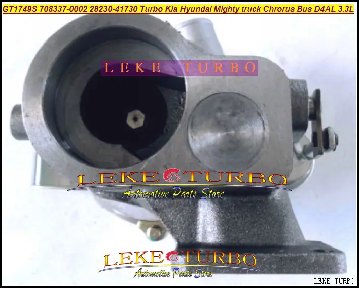GT1749S 708337-0002 28230-41730 Turbo KIA HYUNDAI Mighty truck Chrorus Bus D4AL 3.3L Turbocharger (2)