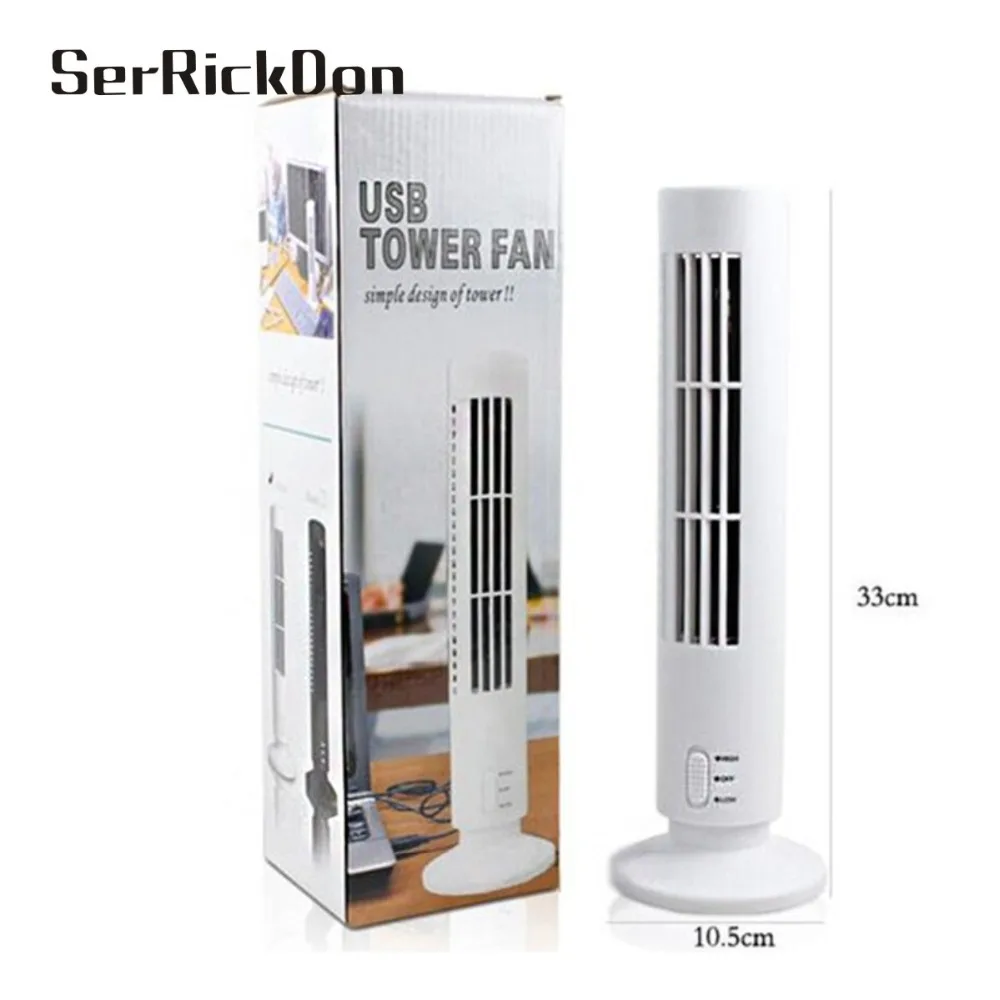 Comprar Nueva 5 V 2.5 W refrigeración portátil mini purificador de aire acondicionado Torre Sin cuchilla Oficina PC portátil USB Escritorio ventilador