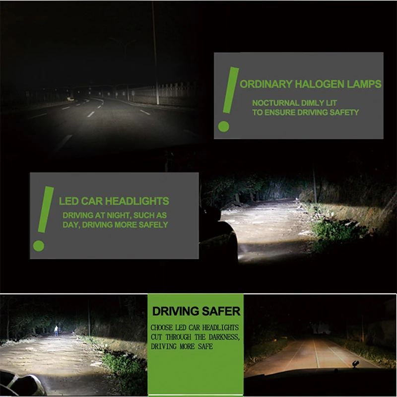 H8 H9 H16JP H11 светодиодный автомобильных фар лампы 8000LM 50 Вт свет 6500 К k7C|car headlight|h11 led