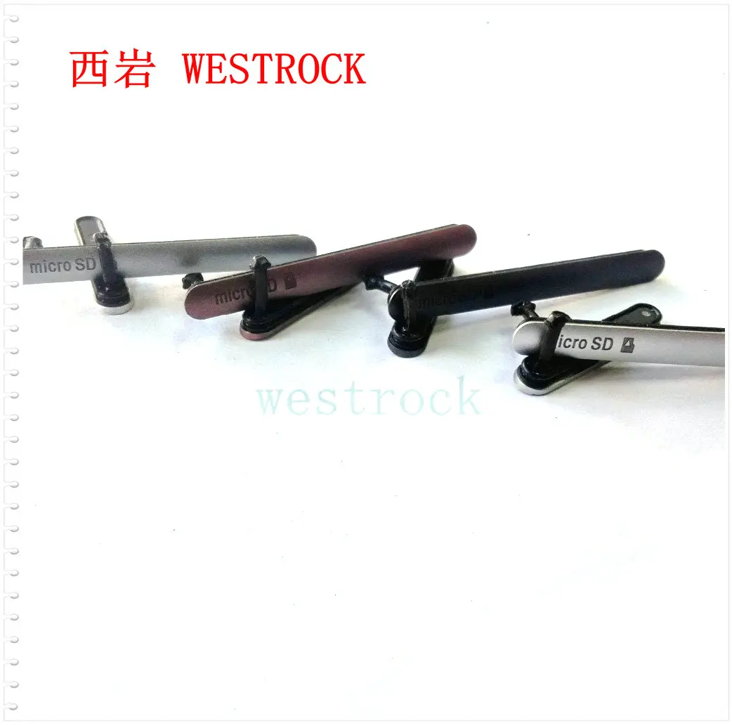 Nuovo Micro Sd Card Sim Card + Porta Usb Di Ricarica Spinotti E Jack Antipolvere Della Copertura Per Sony Xperia Z3 Singola Scheda Del Telefono Usb Sp