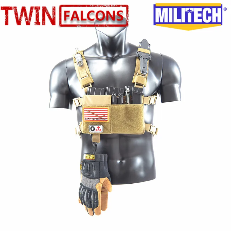 MILITECH Twinfalcons 500D Подлинная Cordura Mil Spec Военная MK3 нагрудная пластина для снаряжения боевой тактический жилет армейский Spiritus Rig