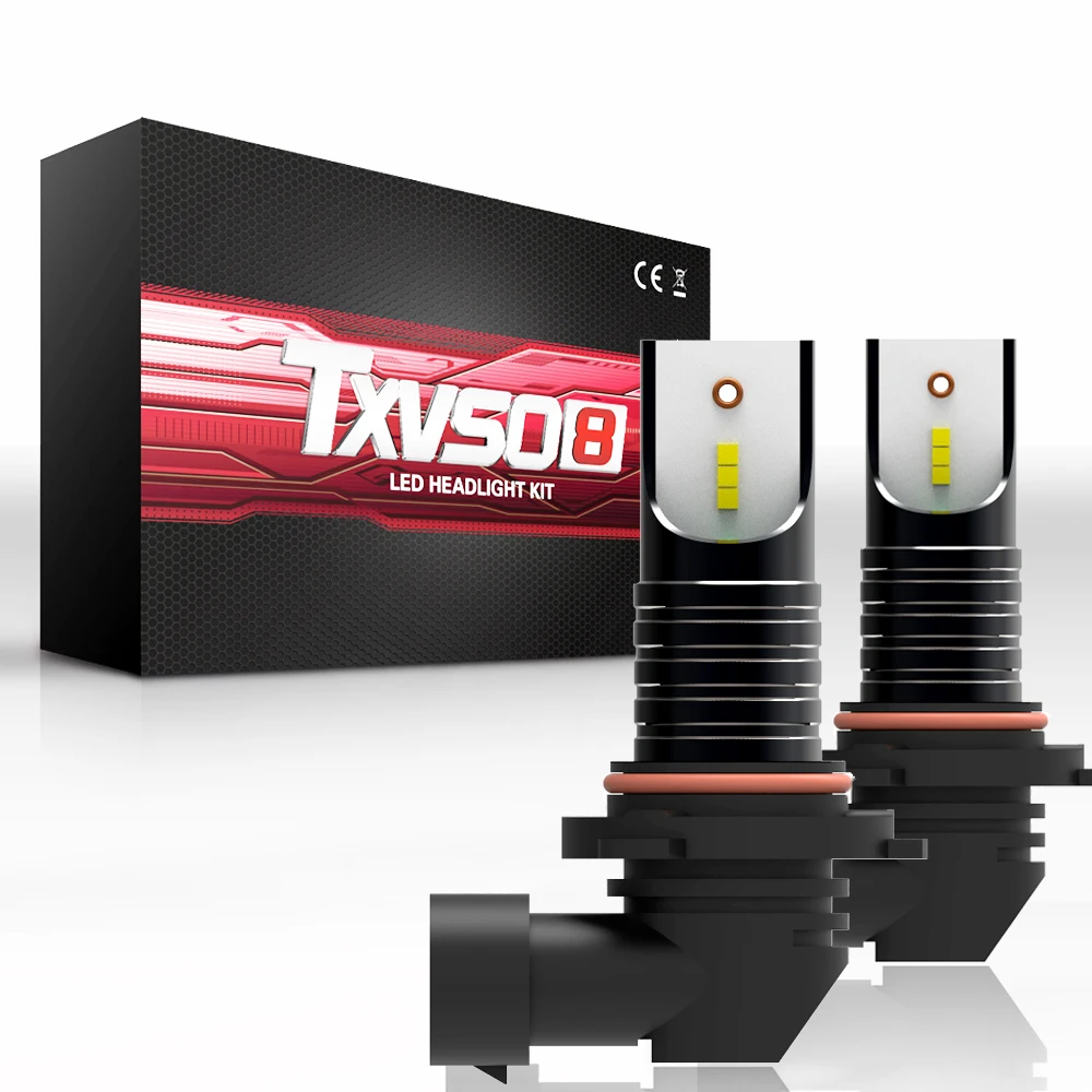 

10000LM upgrade 2PCS 9006 / HB4 LED headlight set, high power, high lumens, high brightness car lights. 12V 24V