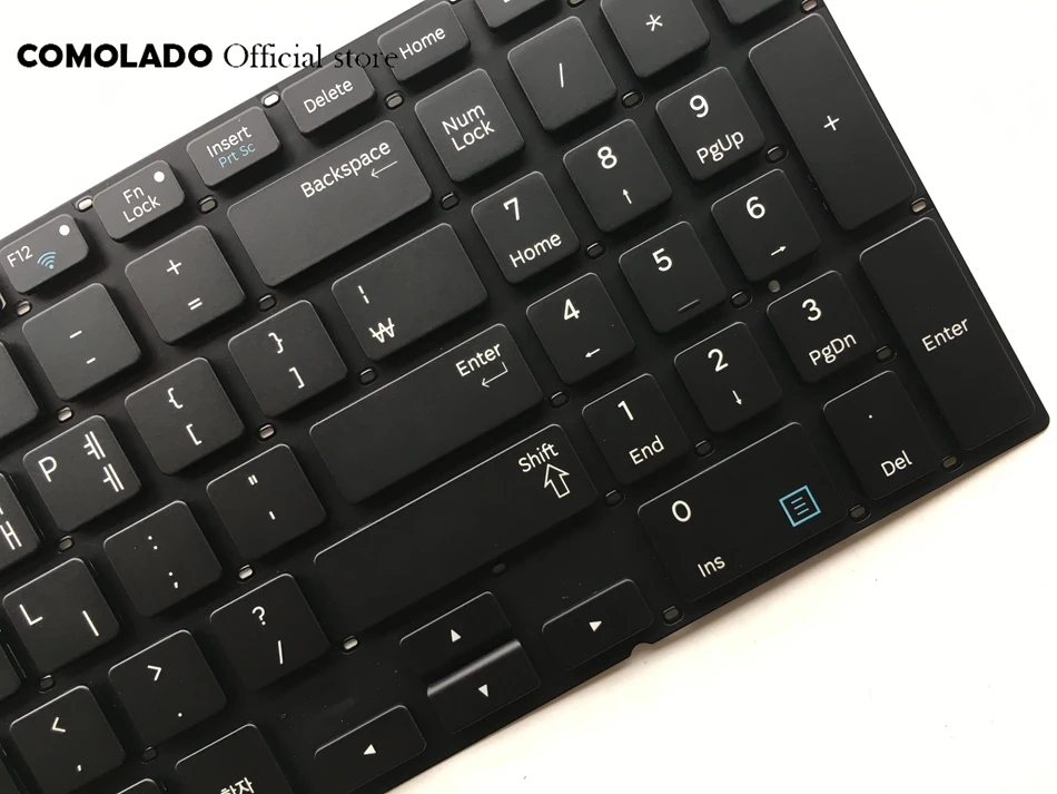 KR Korean Laptop keyboard For Samsung NP880Z5 Black without frame KR Layout (2)