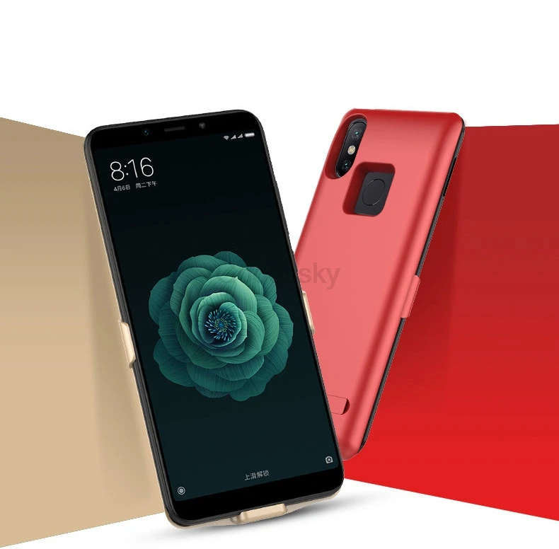 Аккумулятор для Xiaomi Redmi Note 7 Pro, чехол для зарядного устройства, резервный противоударный внешний аккумулятор, чехол для Redmi Note 7, чехол