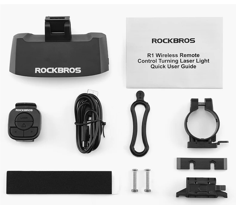 ROCKBROS велосипедный светильник светодиодный USB Перезаряжаемый задний светильник Предупреждение ющий велосипедный задний фонарь умный беспроводной пульт дистанционного управления указатель поворота светильник