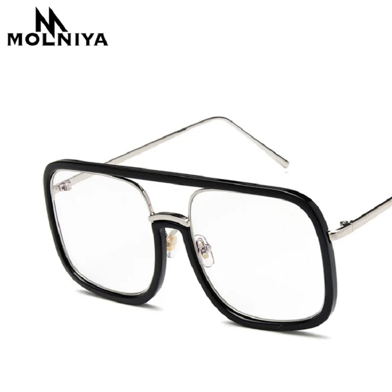 Мужские Ретро Металлические зеркальные брендовые дизайнерские золотые серебряные женские оптические очки оправа УНИСЕКС Стильные индивидуальные очки оправа