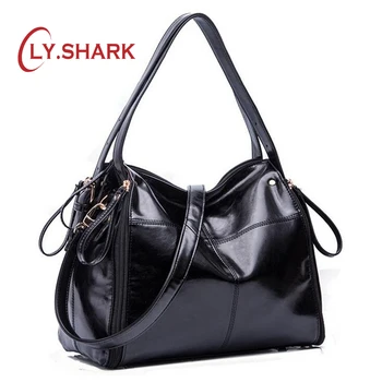 

LY.SHARK Women Messenger Bags Top-handle Bags Handbags Women Famous Brands Fashion Patchwork New Fashion Casual Leather Totes