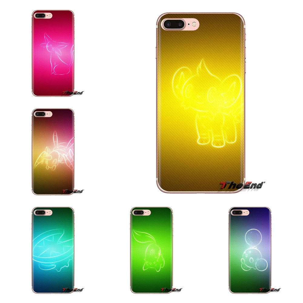 

Transparent Soft Shell Covers For Xiaomi Redmi 4A S2 Note 3 3S 4 4X 5 Plus 6 7 6A Pro Pocophone F1 Vector Pokemon 1