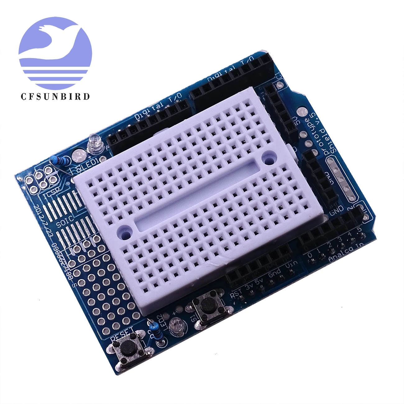 

Smart Electronics UNO Proto Shield prototype expansion board with SYB-170 mini breadboard based For UNO ProtoShield DIY