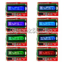 RGB 1602 16×2 LCD Keypad Shield LCD Display Module with I2C for Raspberry Pi