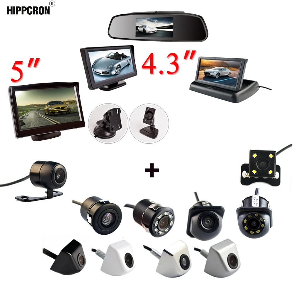 2In1 Car Parking System Kit 4.3\