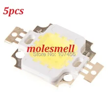 5 шт. 10 Вт Светодиодный Интегрированный высокомощный светодиодный бисер белый 900mA 9,0-12,0 V 800-900LM 40mil тайваньские светодиодные Кристаллы