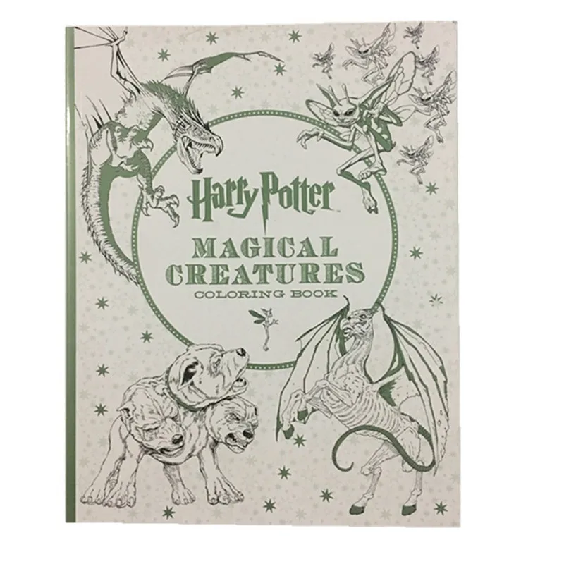 

New arrival 96 Pages Harry Potter Coloring Book For Adults secret garden Book Series libros para colorear adultos colouring book