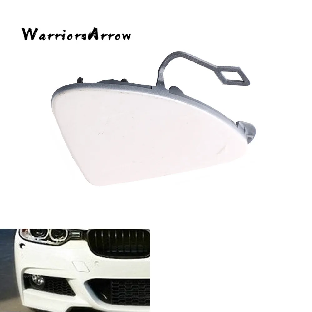 WarriorsArrow Front Bumper Tow Hook Eye Cover Cap Primed For BMW 3