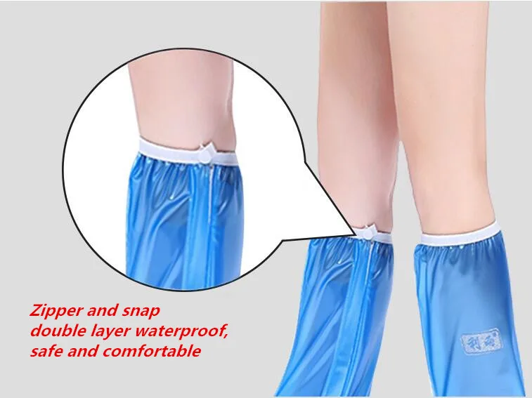 7.Fashion Rainproof Shoe Cover for Men Women Shoes Protector Durable Reusable Waterproof Boot Covers Rain Boots Overshoes