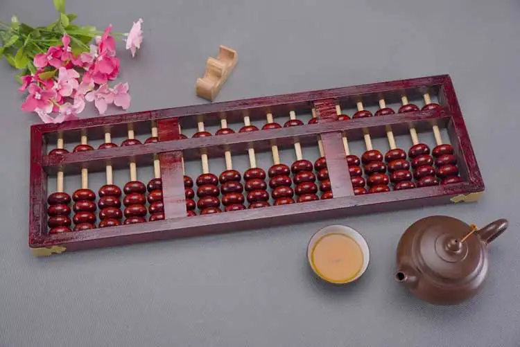 Высококачественный 17 столбиков деревянный abacus китайский соробань матический