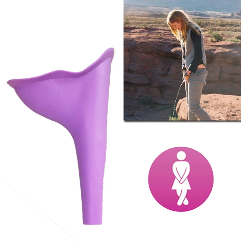 

1Pcs Women Soft Silicone Portable Urination Device for Travel Outdoor Camping Stand Up Pee Female Urinal Toilet Hygiene Funnel