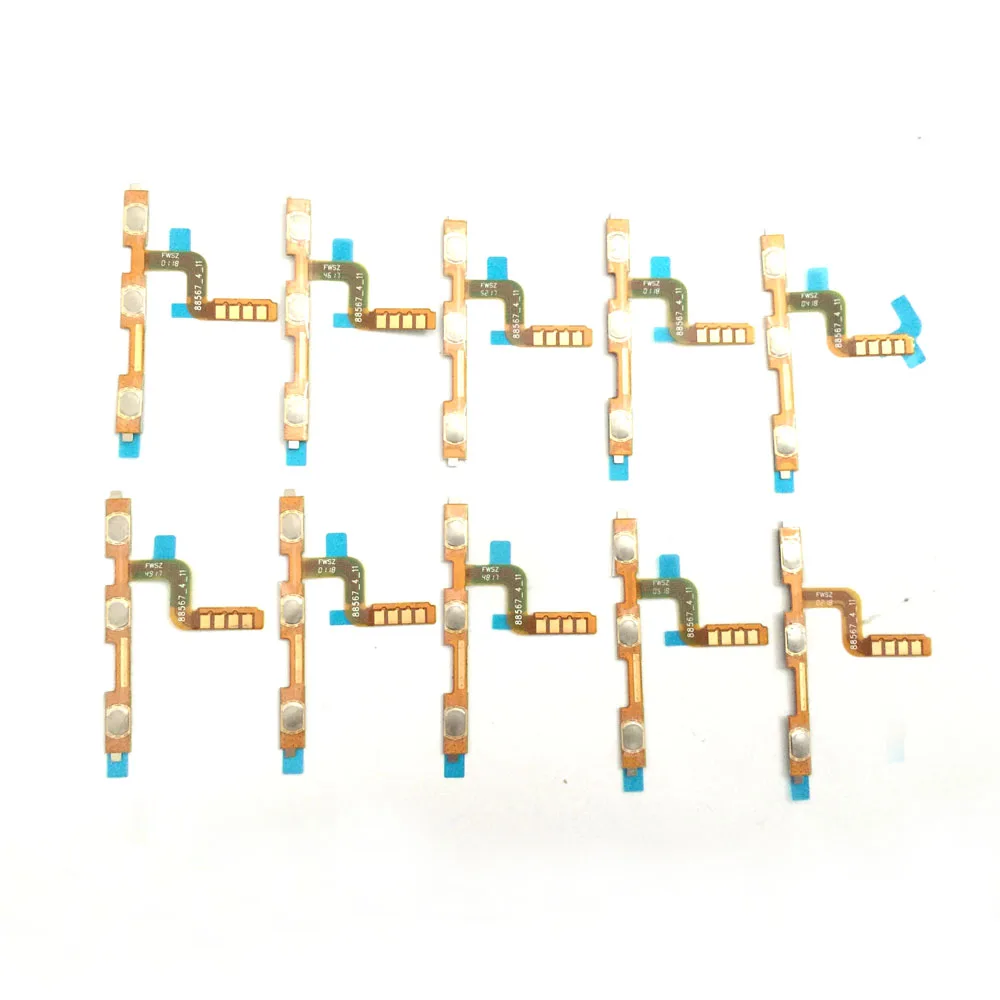 

10pcs Power On Off Volume Button Key Switch Flex Cable Ribbon For For Xiaomi Redmi 5/5 Plus
