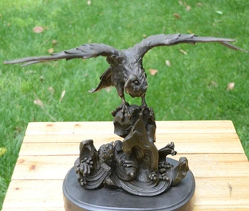 

Art Deco Sculpture Eagle Bronze Statue