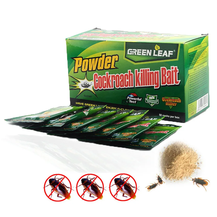 OGFFHH 200PCS/Effective Cockroach Killing Bait Medicine Insecticide