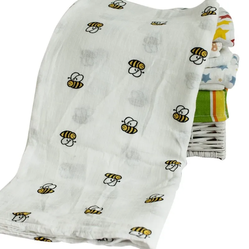 Хлопковое удобное Пеленальное Одеяло для новорожденных 120*120 см
