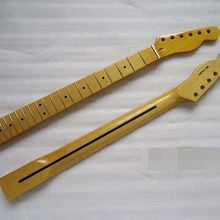 1 шт. Электрогитара шеи Клен Накладка 22 продукты светло-желтой краской