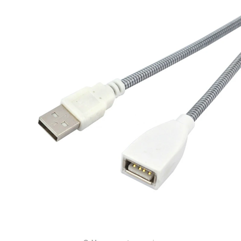 37 см Гибкий металлический USB Удлинительный провод к женскому удлинительному
