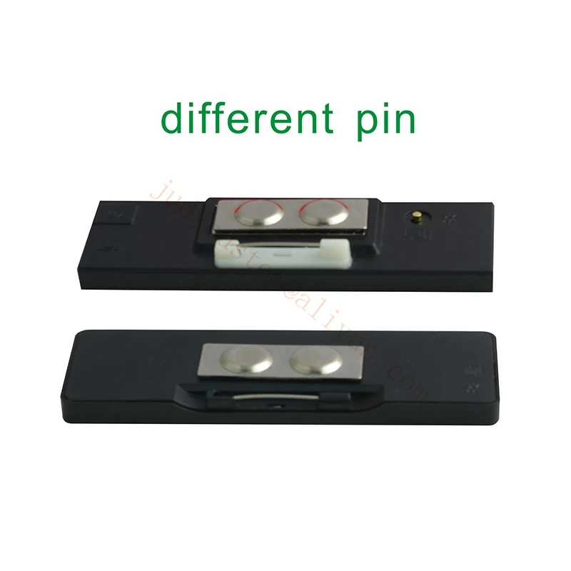 J-1pc светодиодный значок с именем перезаряжаемый светодиодный экран для визиток с 44x11 пикселей USB программирование цифровой