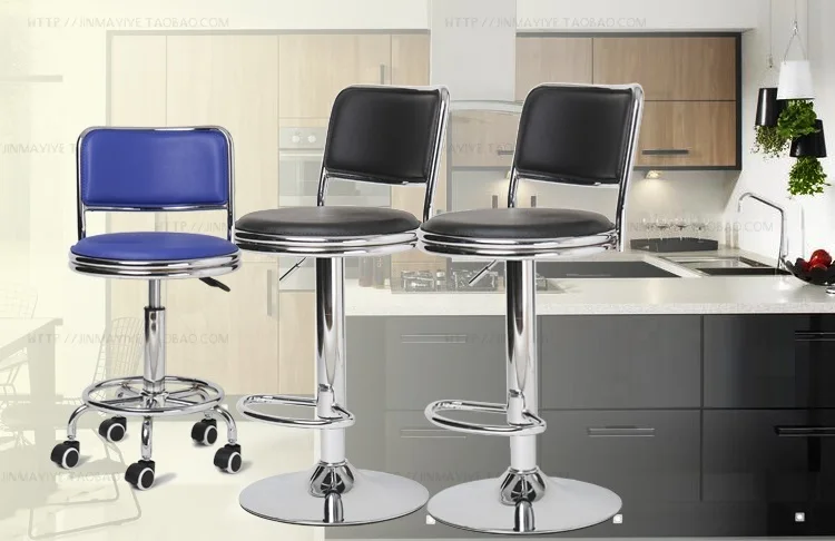 Hotel lift chair Hotel school stool bench classroom rotation PU seat stool free shipping Hotel lift chair Hotel school stool bench classroom rotation PU seat stool free shipping