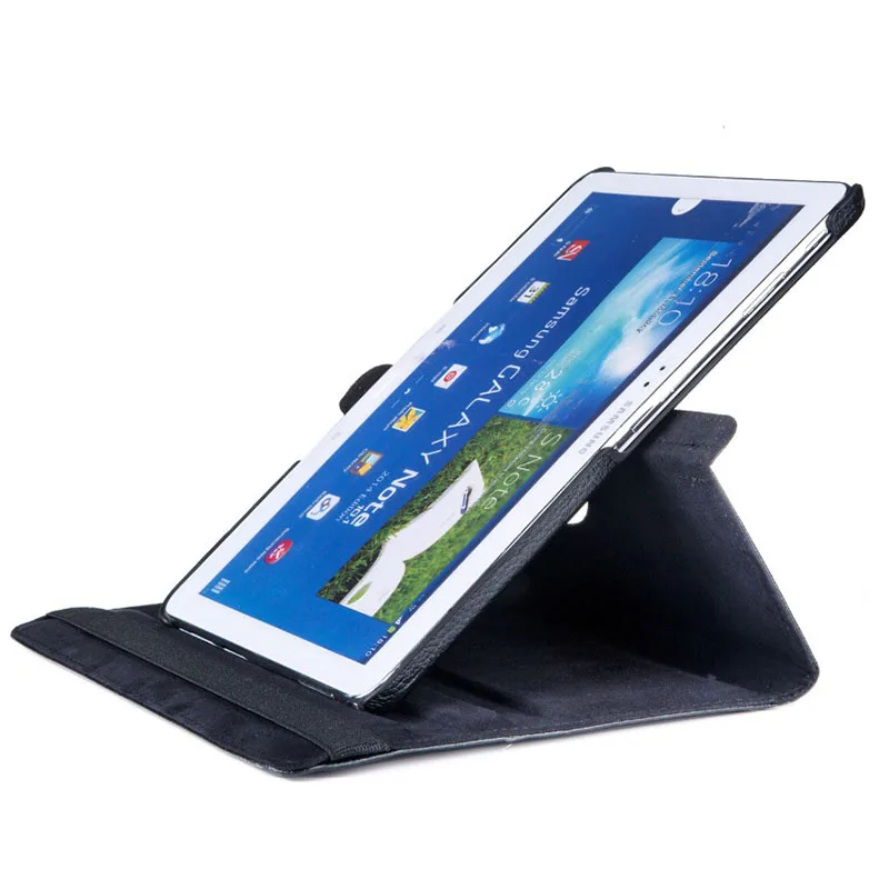 For Samsung Galaxy Tab 4 10.1 T530 /T531 /T535 Tablet PU Leather Smart Stand Case Cover 360 Rotating | Компьютеры и офис