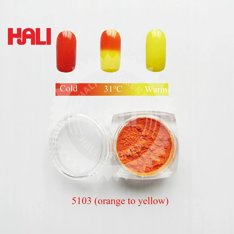 Sell color to color thermochromic pigment heat sensitive pigment 31C purple to red 1 lot=10gram