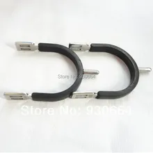 Нержавеющая сталь лошадь Spur резиновая обернутая полоса L2005