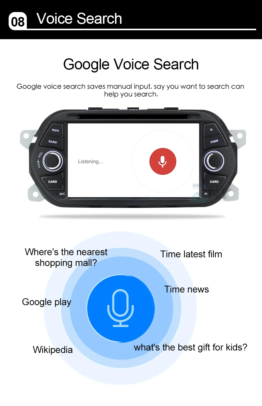 Flash Deal 7" HD Android 8.1 Car GPS Stereo For Fiat Tipo Egea 2015 2016 2017 Auto DVD Radio FM RDS WiFi Audio Video Player Backup Camera 9
