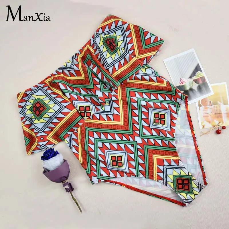 

MANXIA 2018 New One Piece Swimsuit Bandeau Monokini Backless Bodysuit Swimwear Female Print Solid Brazilian Beach Bating Suit XL