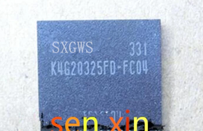 Бесплатная доставка 4 шт. 100% новый K4G20325FD-FC04 K4G20325FD FC04 видео ram BGA микросхем |
