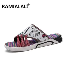 Мужские сандалии; летние дышащие парусиновые мужские шлепанцы с подсветкой; уличная пляжная Мужская обувь; сандалии для отдыха