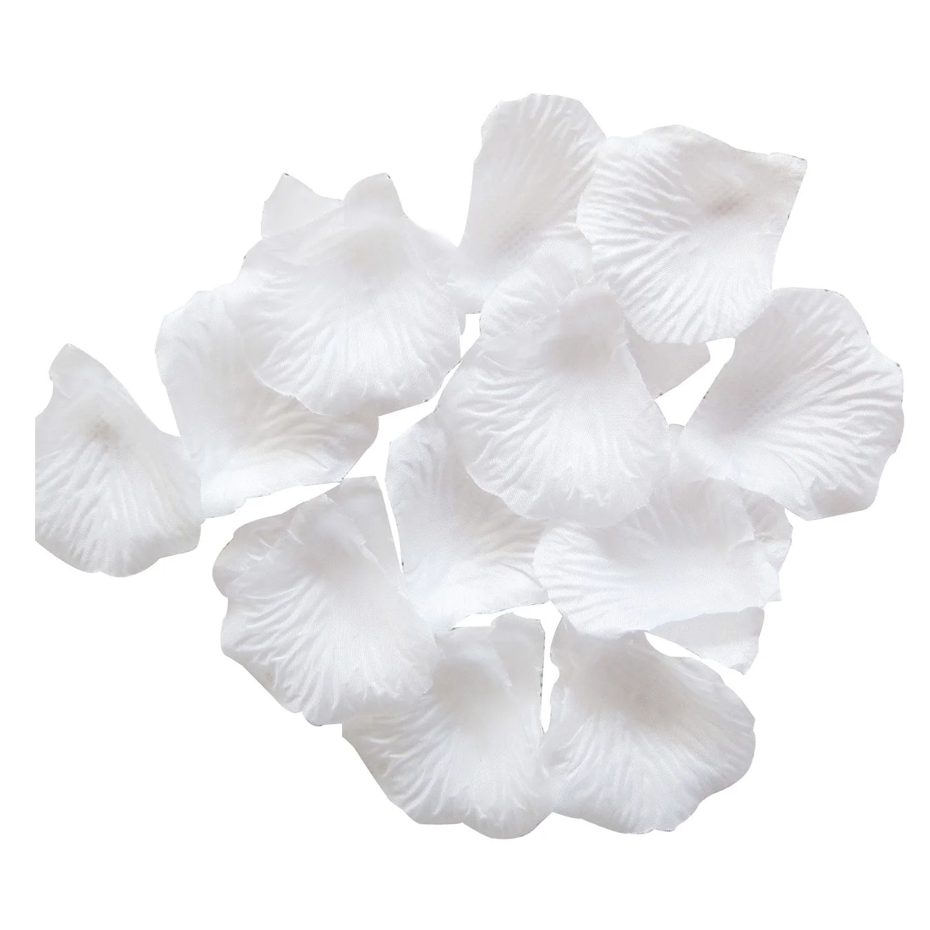 

FJS!1200 Silk Wedding Flower Petals By Wedding Direct Colours White