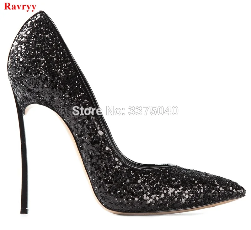 heels with sequins