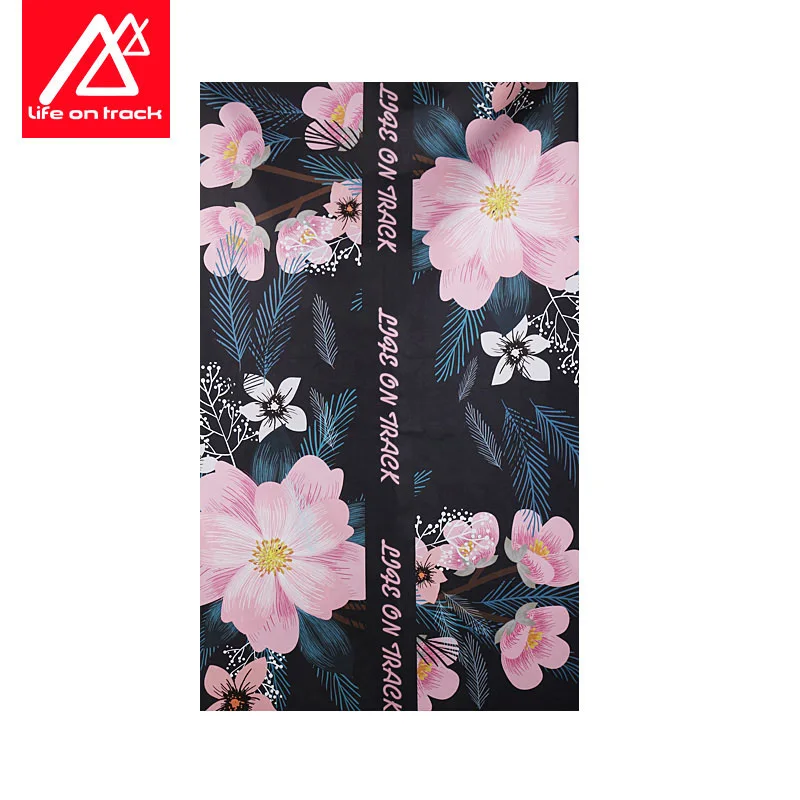 

Life On Track Outdoors Quick Dry Travel Towel with Carry Bag Microfiber Towel for Camping, Backpacking, Swimming, Sport, Gym