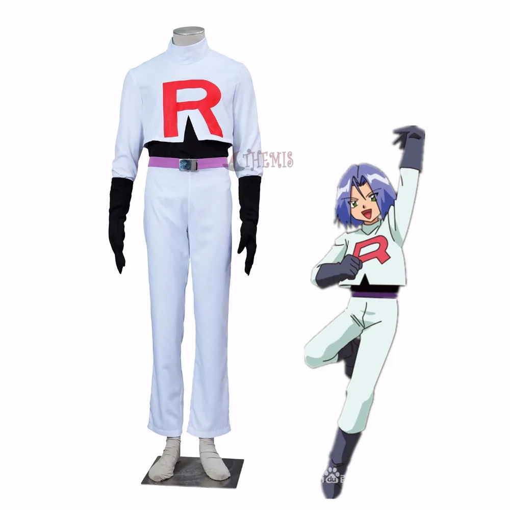 Athemis Pokemon Ash Ketchum cosplay Pocket Monster-James's Inkay cosplay kostuum Athemis Pokemon Ash Ketchum cosplay Pocket Monster-James's Inkay cosplay kostuum