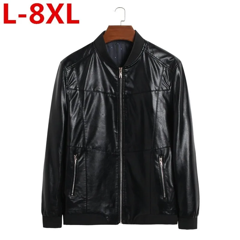 high quality new Plus size 8XL 7XL 6XL Men jacket Casual